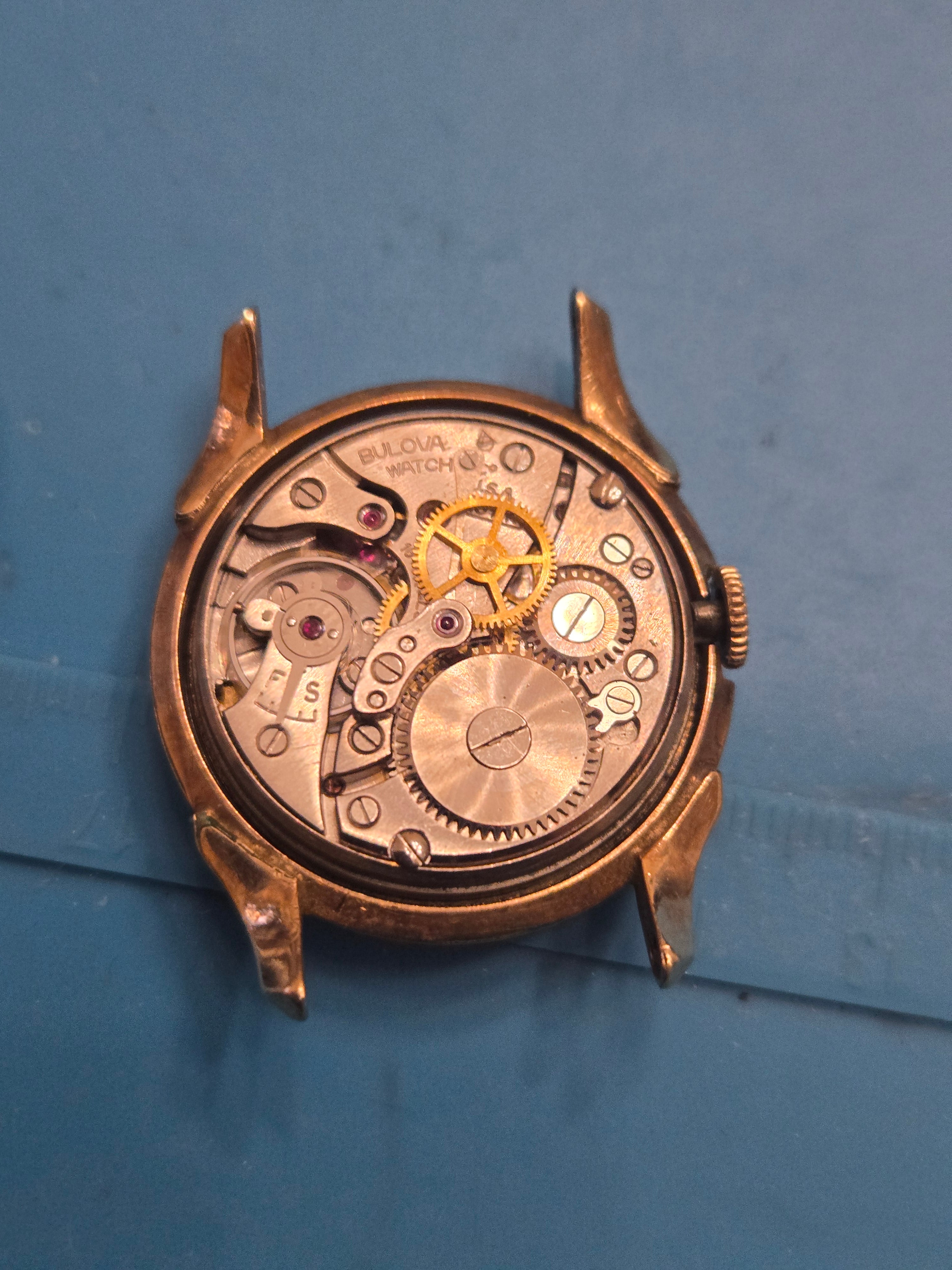 Original US WWII Type A-11B USAAF Wrist Watch by Bulova.